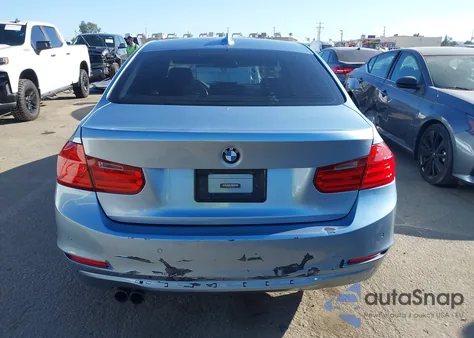 2013 BMW 328I из США, поврежденный, VIN WBA3C1C57DF443344